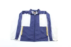 90's USA Olympic Embroidered Logo Navy, White, & Yellow Zip Up Jacket