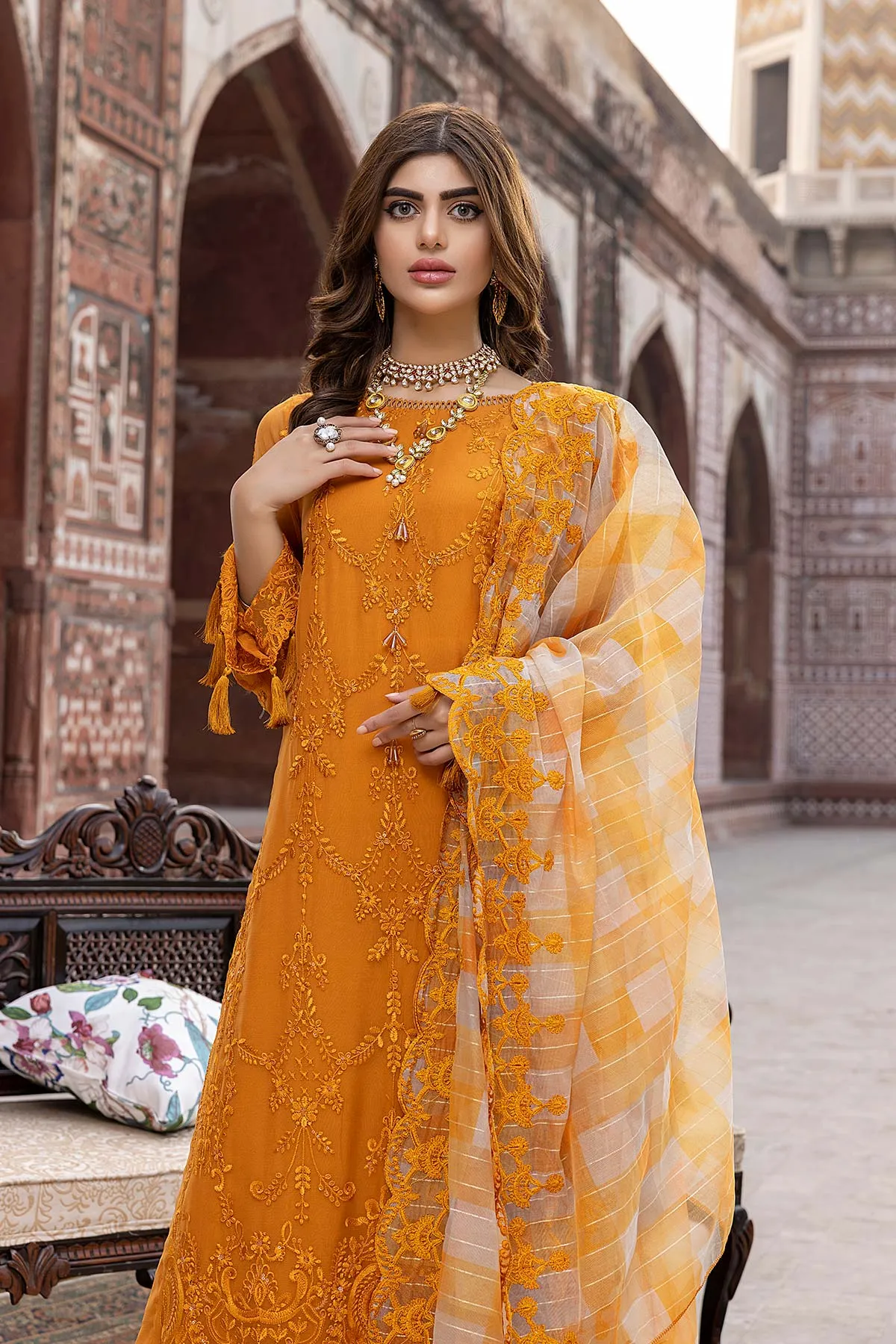 Allure by Charizma Embroidered Chiffon Collection 2022  – CAL22-02