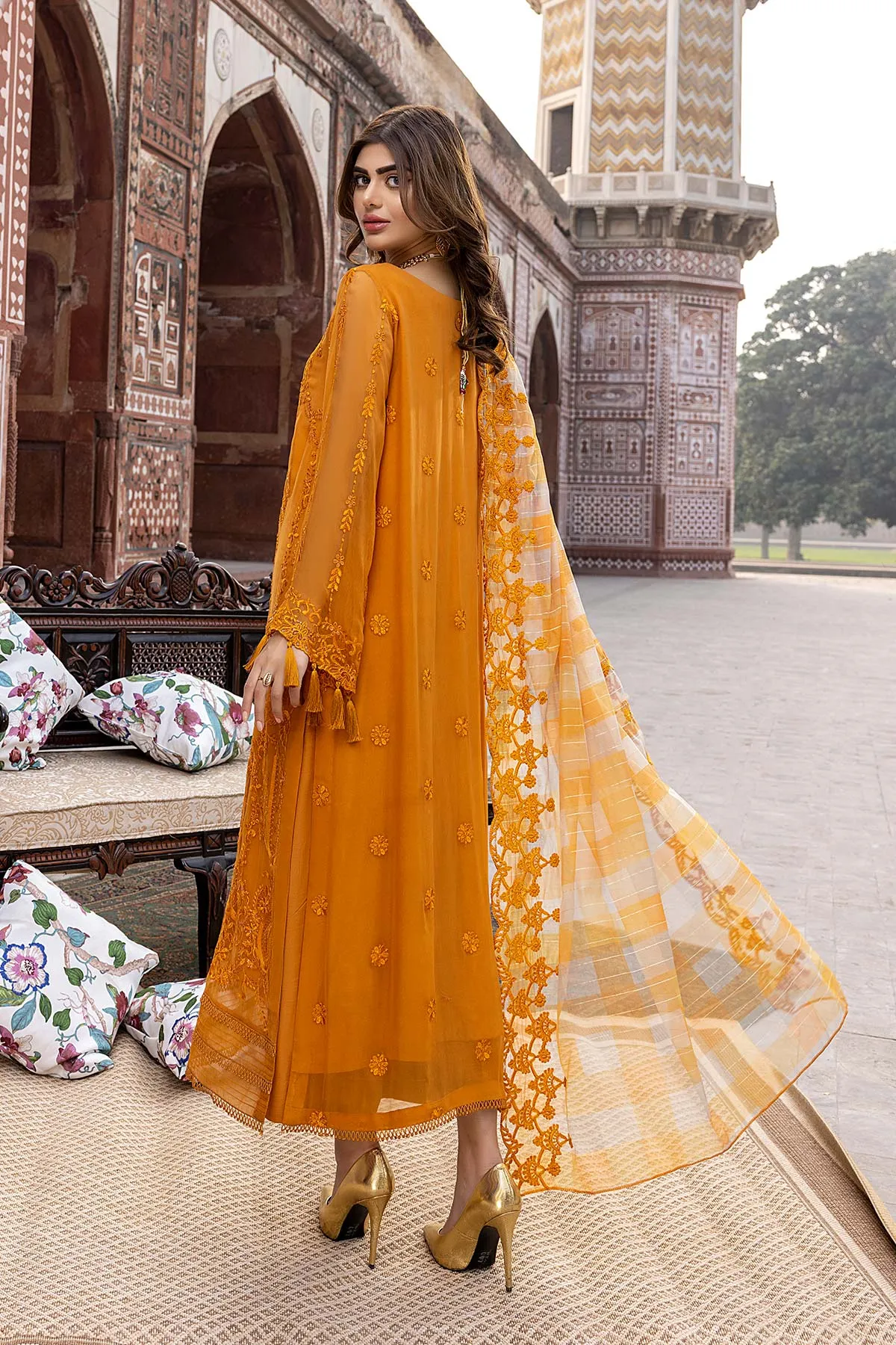 Allure by Charizma Embroidered Chiffon Collection 2022  – CAL22-02