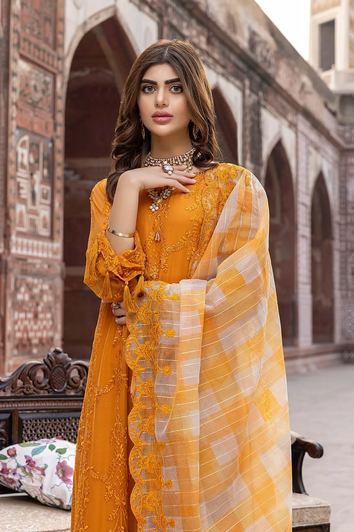 Allure by Charizma Embroidered Chiffon Collection 2022  – CAL22-02
