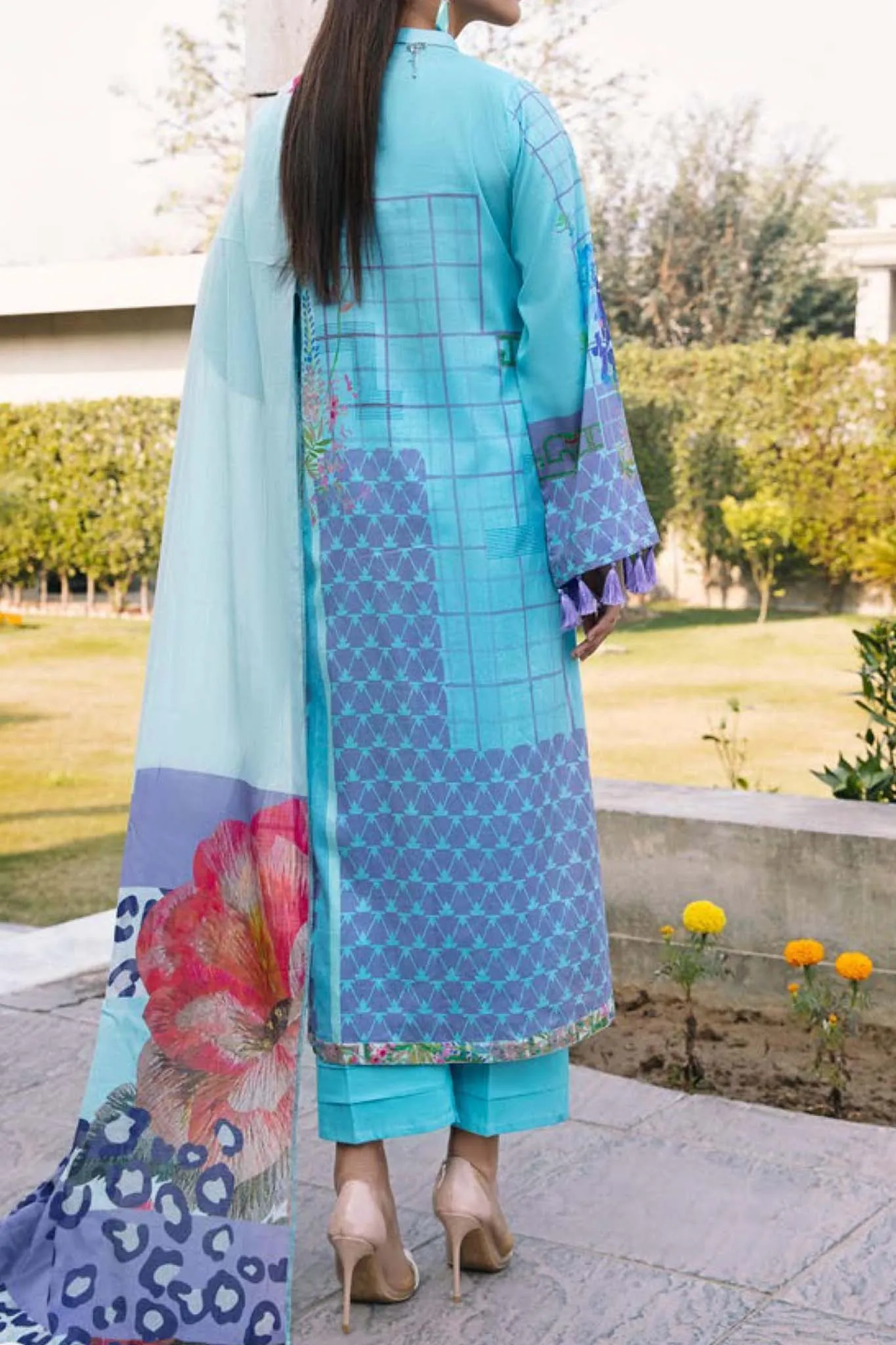 Aniiq by Charizma Unstitched 3 Piece beyond Casuals Lawn Vol-02 Collection'2023-AN-018