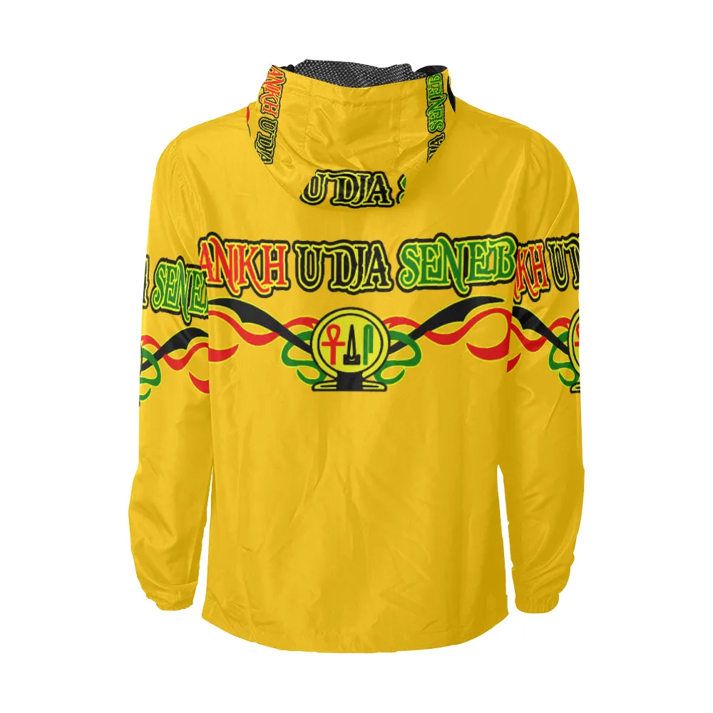 ANKH UDJA SENEB SHEN Y All Over Print Windbreaker for Unisex
