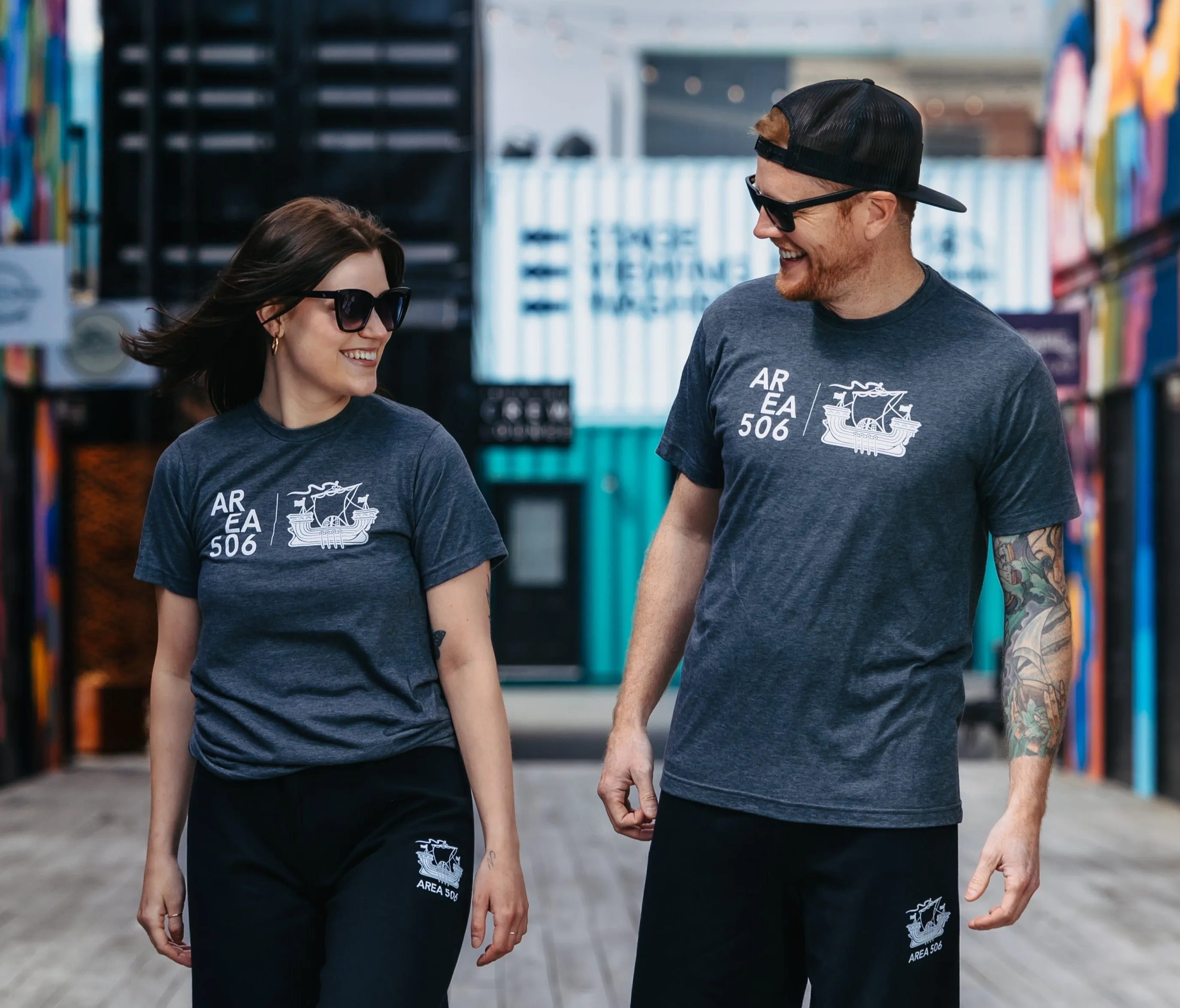 AREA 506 Ship Logo T-Shirt