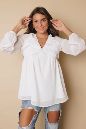 Ariel Ruffled Top