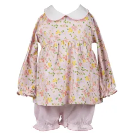 Betty Floral L/S Bloomer Set