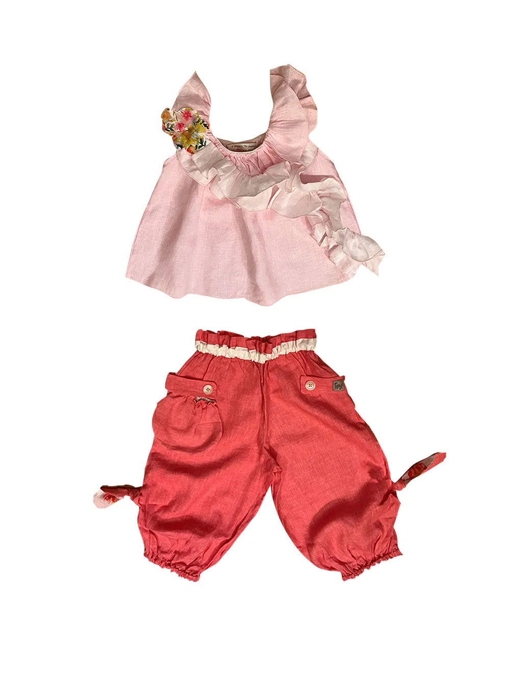 Blushing River Cropped Pants