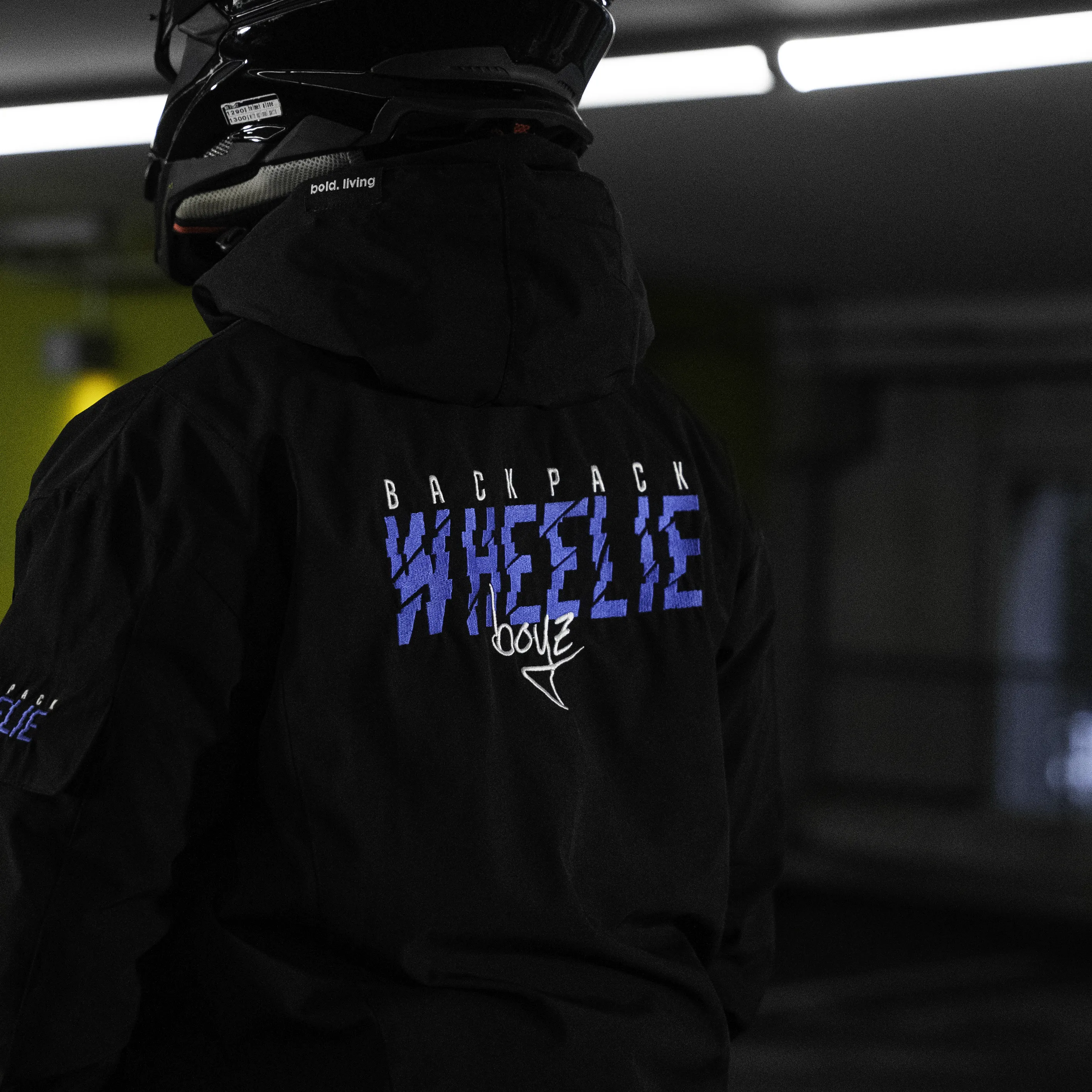 BPWB Blue Windbreaker
