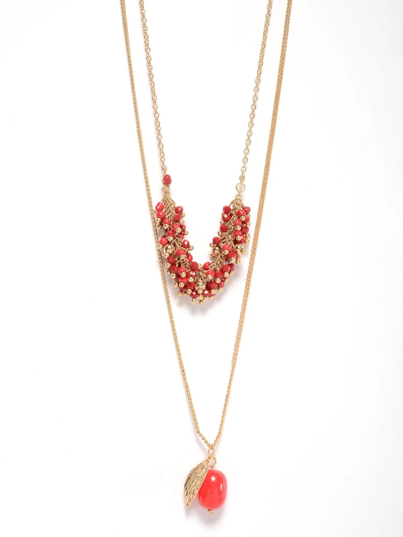 Bunched Bead Necklace