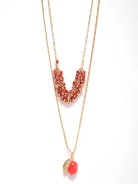 Bunched Bead Necklace