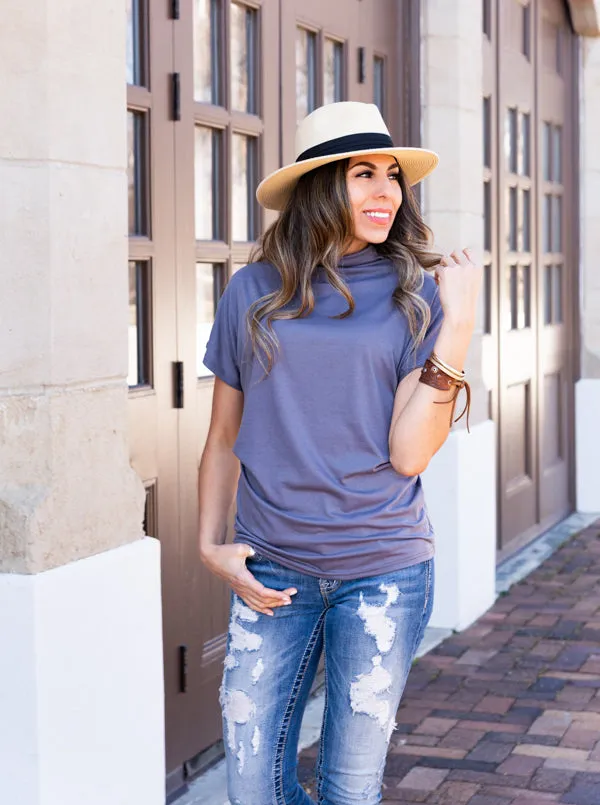 Cora Gathered Cotton Top