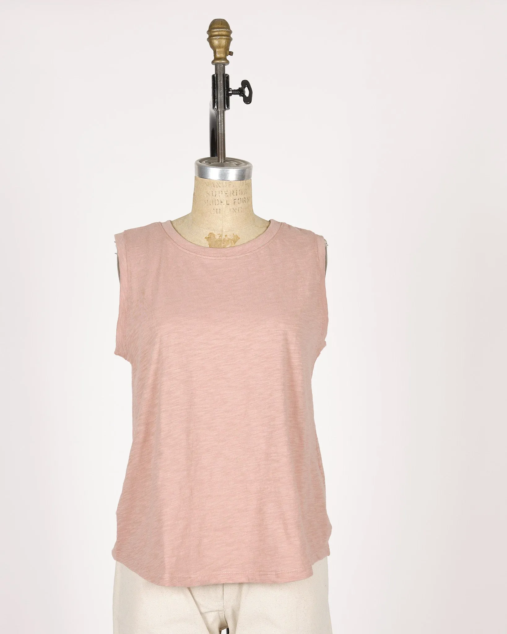 Cotton Sleeveless Tee