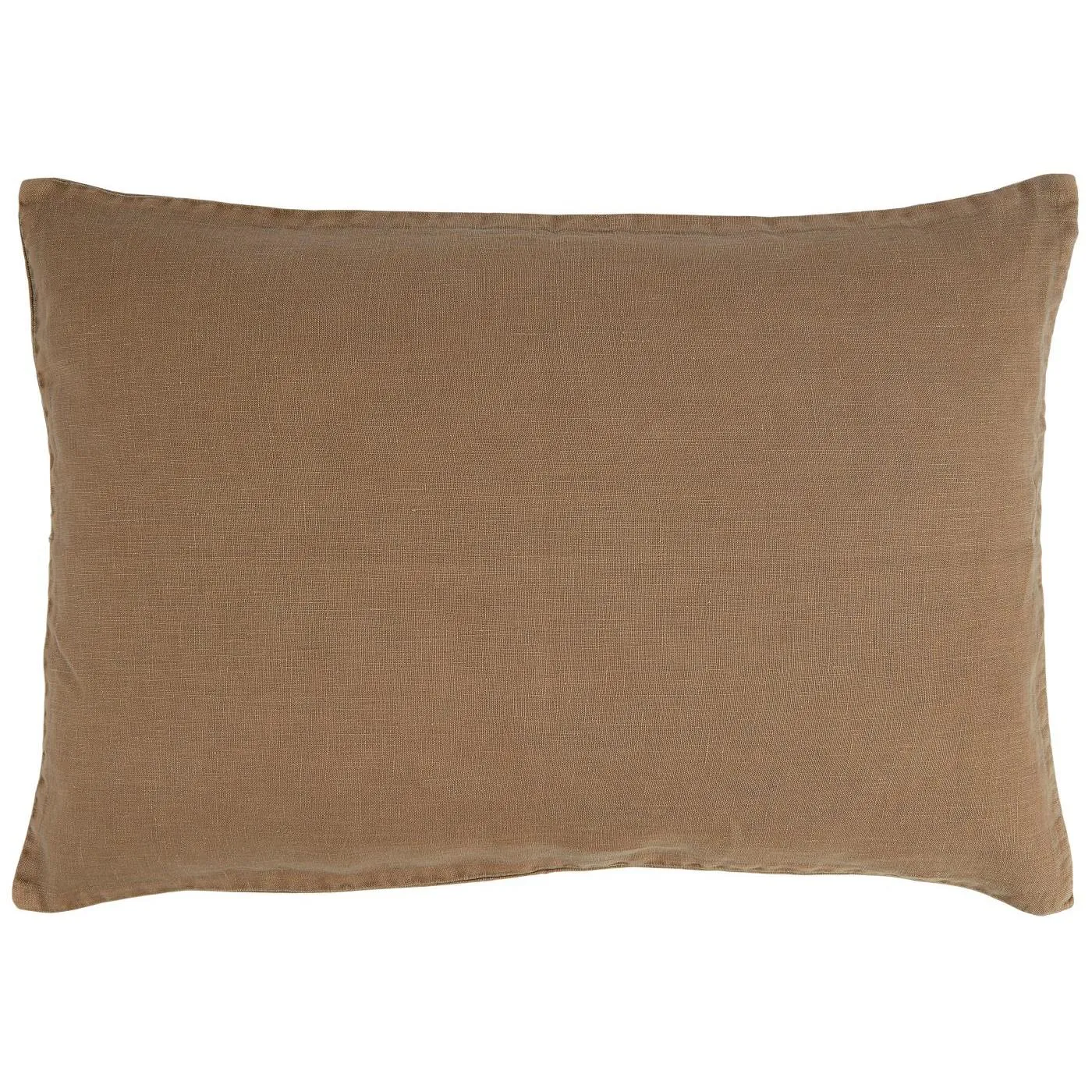 Cushion Cognac Linen 60 x 40cm
