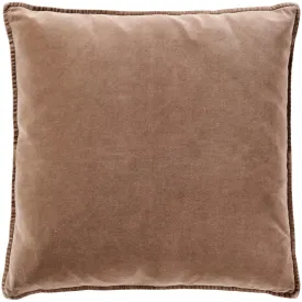Cushion Velvet Burned Rose 50cm x 50cm