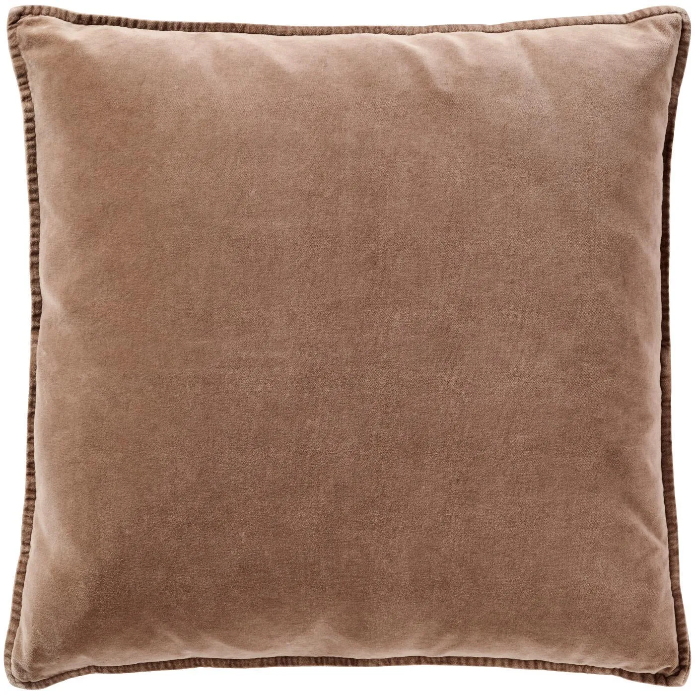 Cushion Velvet Burned Rose 50cm x 50cm