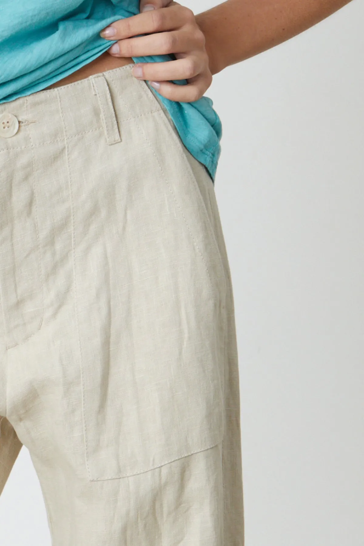 DRU HEAVY LINEN PANT