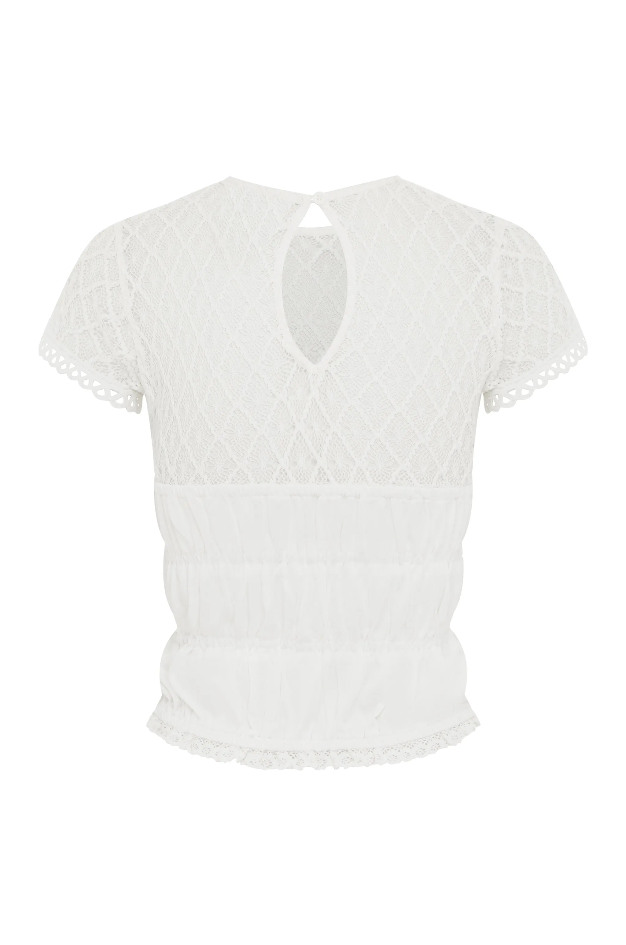 Faye Top | White