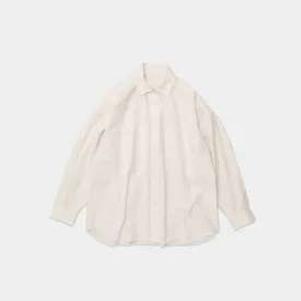 Garment Dye Over Shirt | Ecru