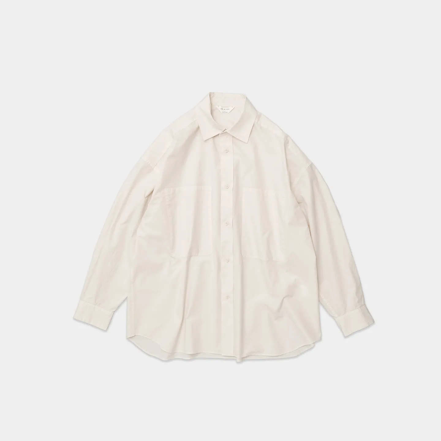 Garment Dye Over Shirt | Ecru