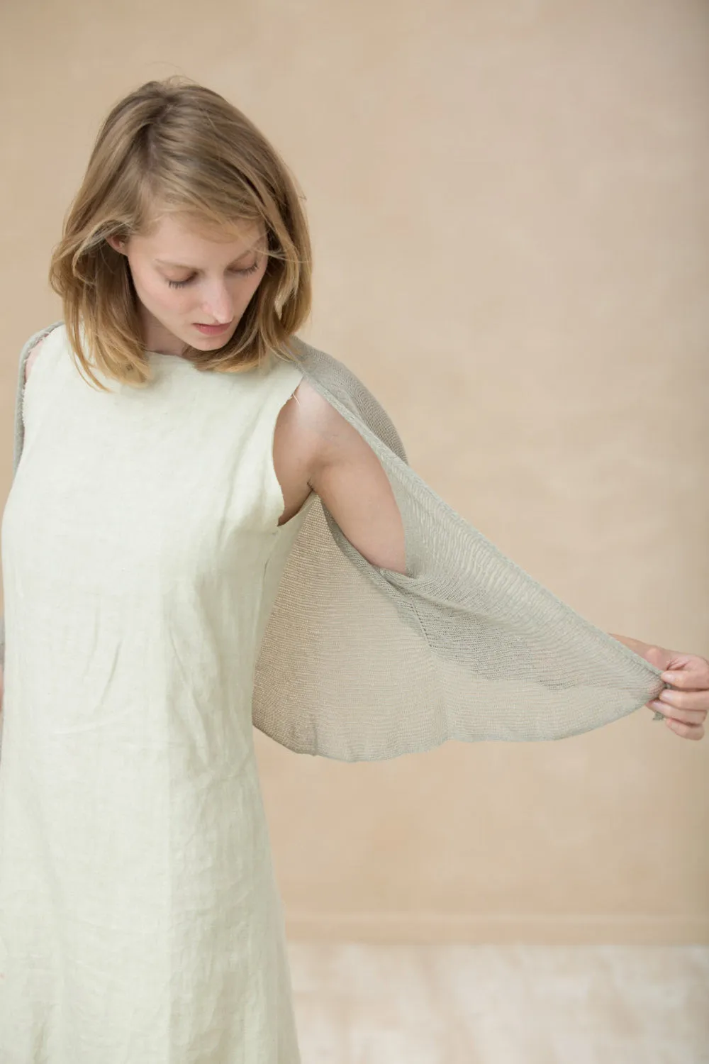 Gray jacket knitted women grey cardigan
