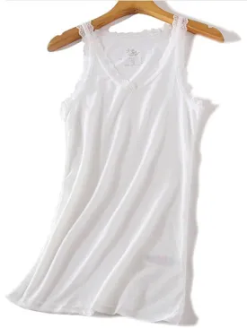 In the mood Lace Edges Tank Top