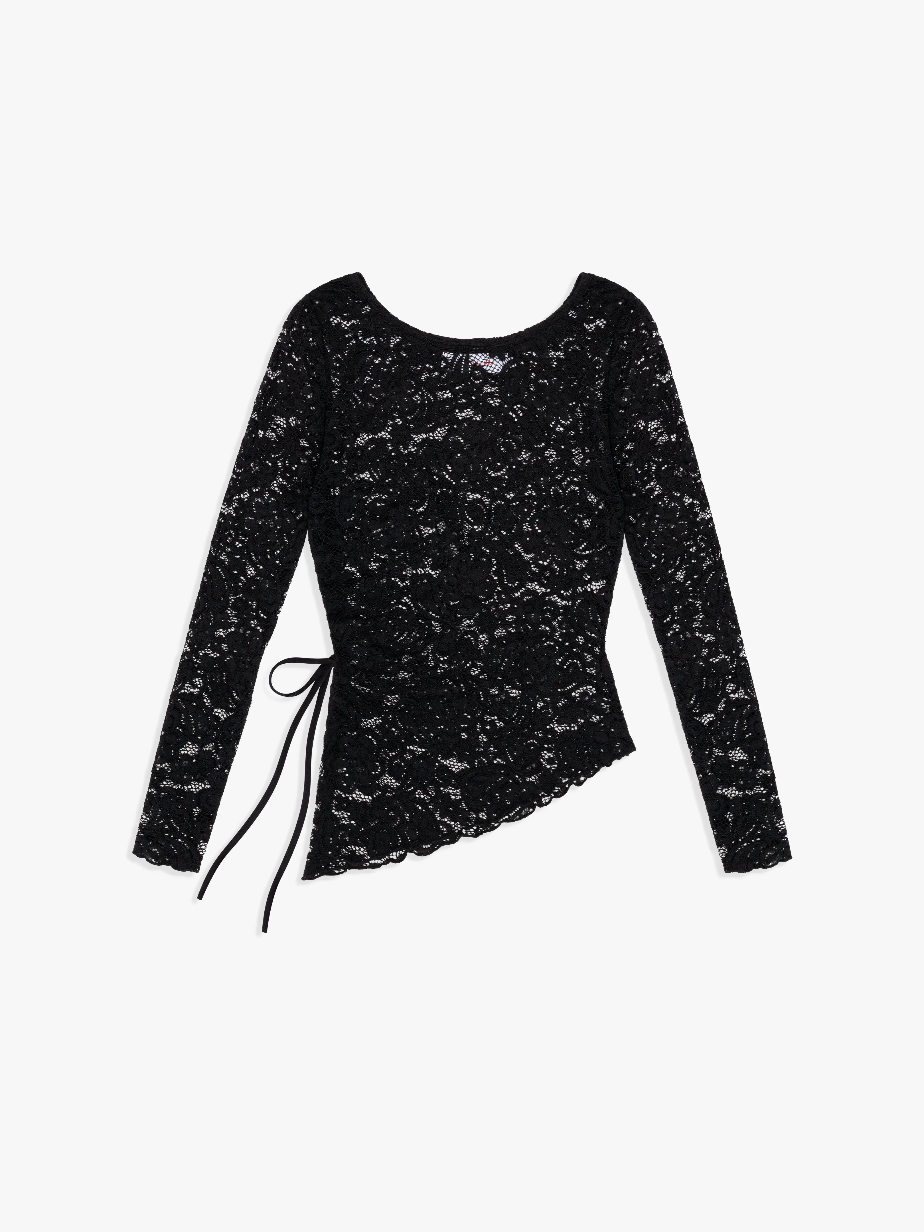 Jo Lace Top - Licorice Lace