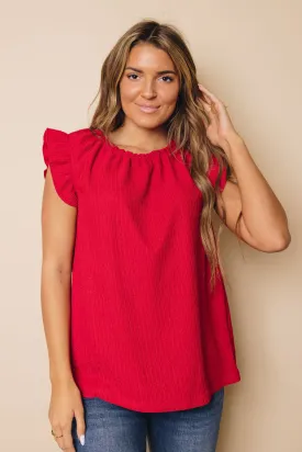 Julian Ruffled Top