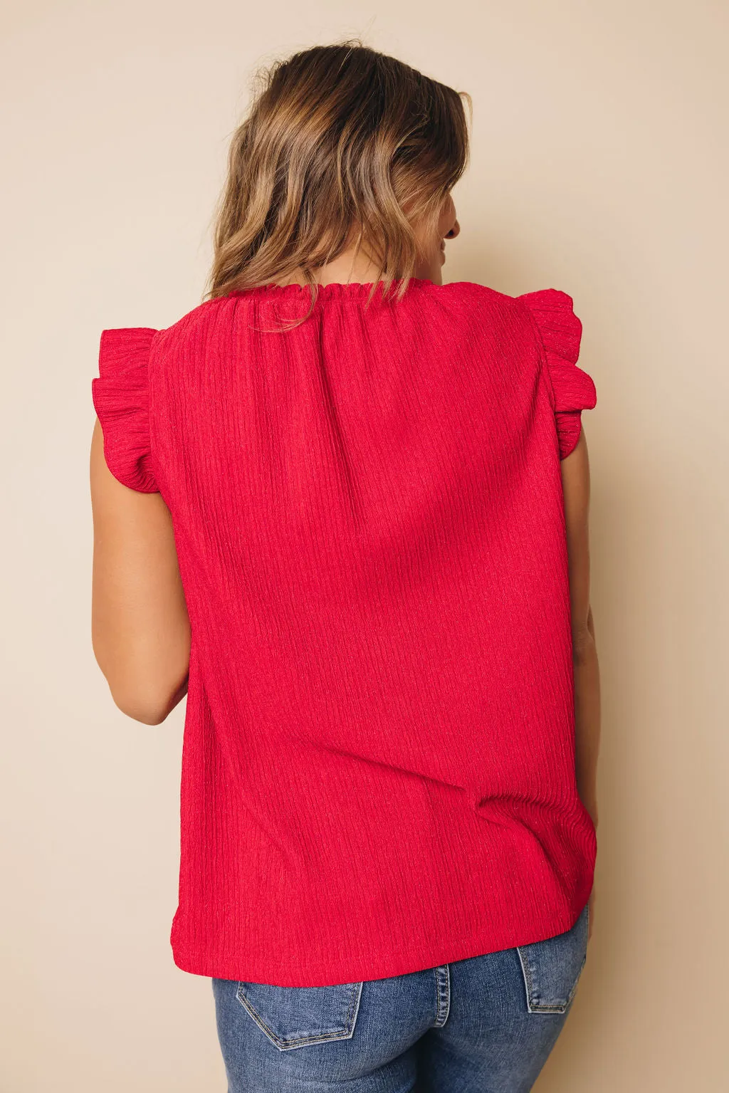 Julian Ruffled Top