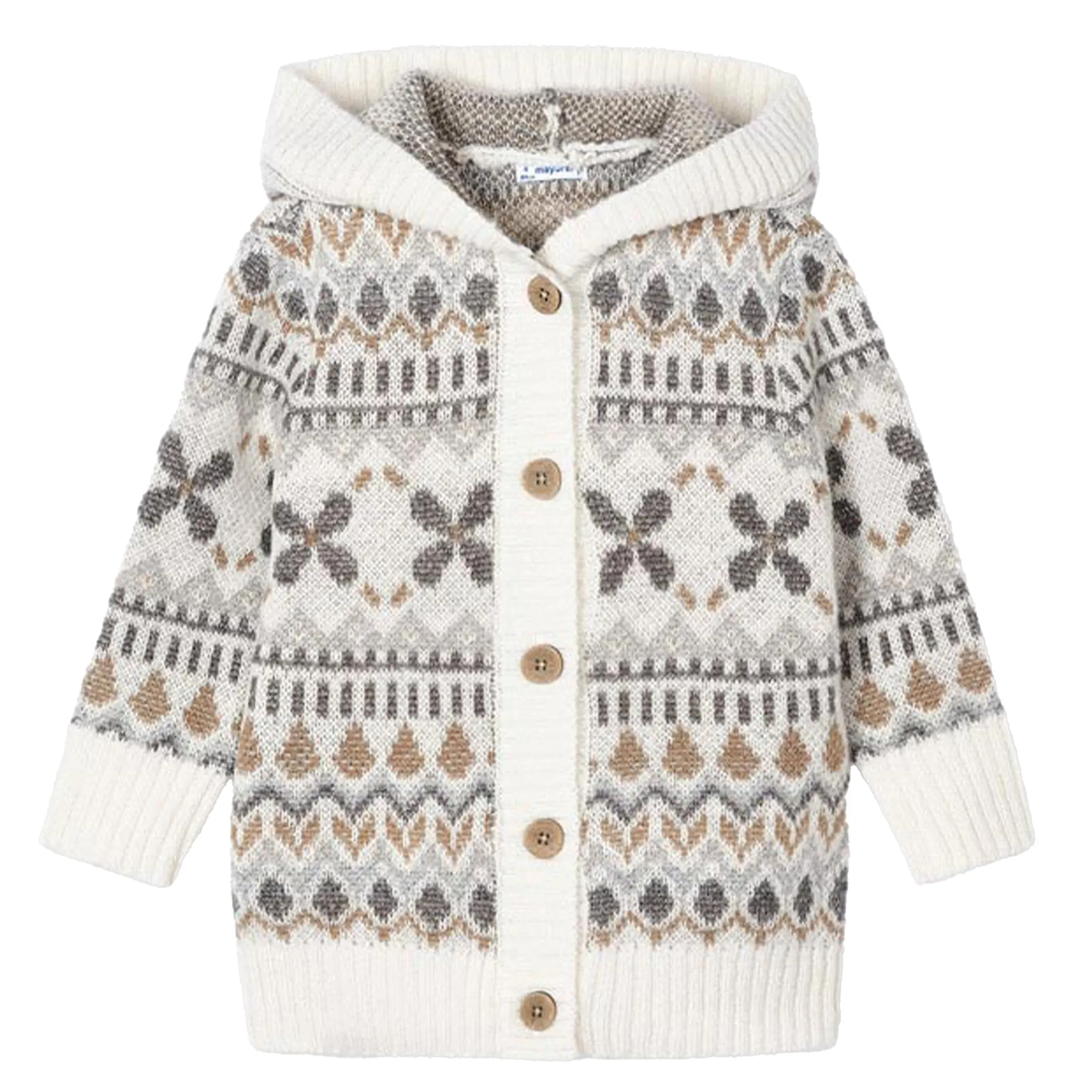 Knit Jacquard Cardigan