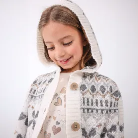 Knit Jacquard Cardigan