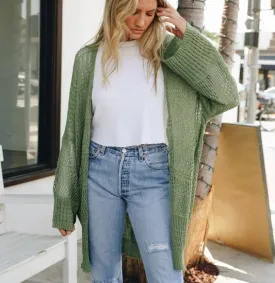 Knit Netted Cardigan