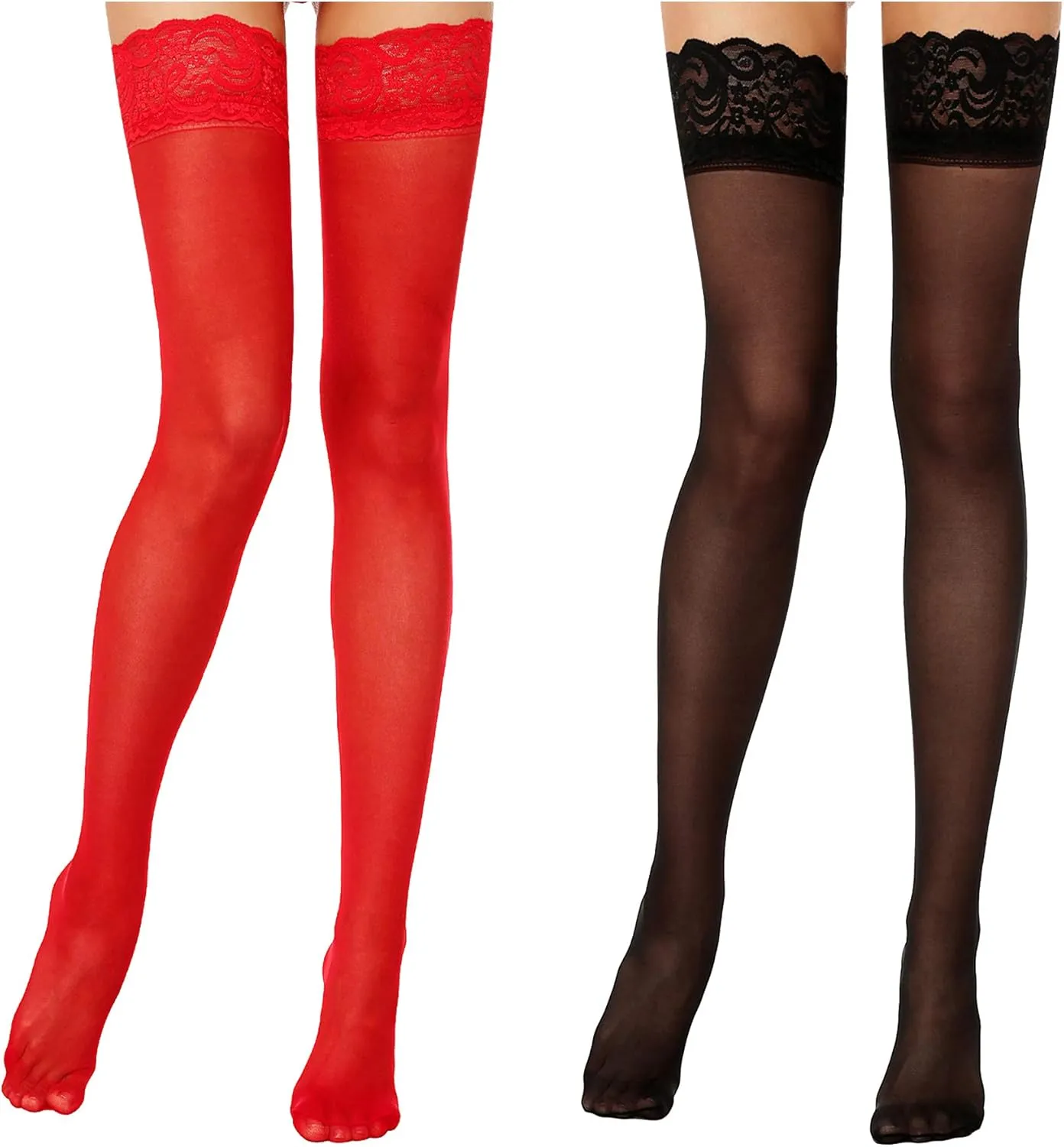 Lidogirl Lace Top Thigh High Stockings