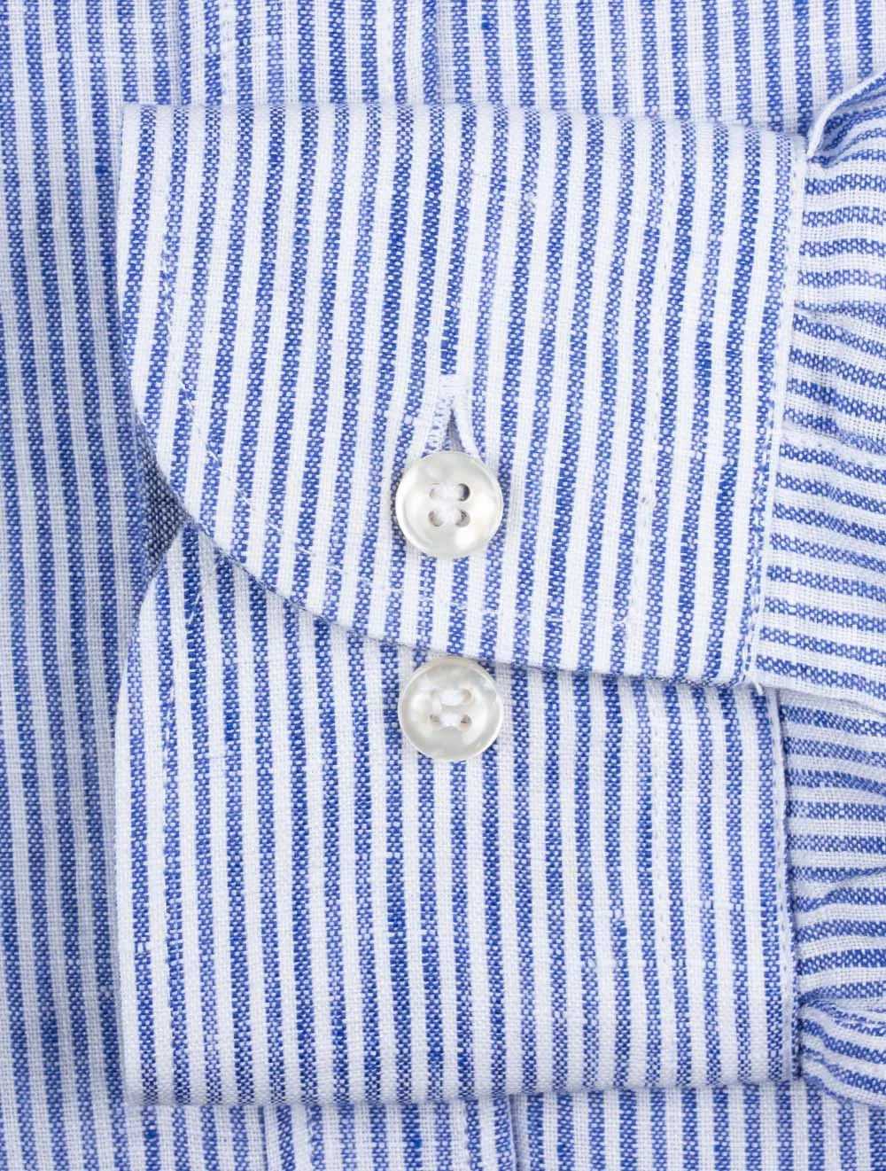 Line Stripe Shirt Blue