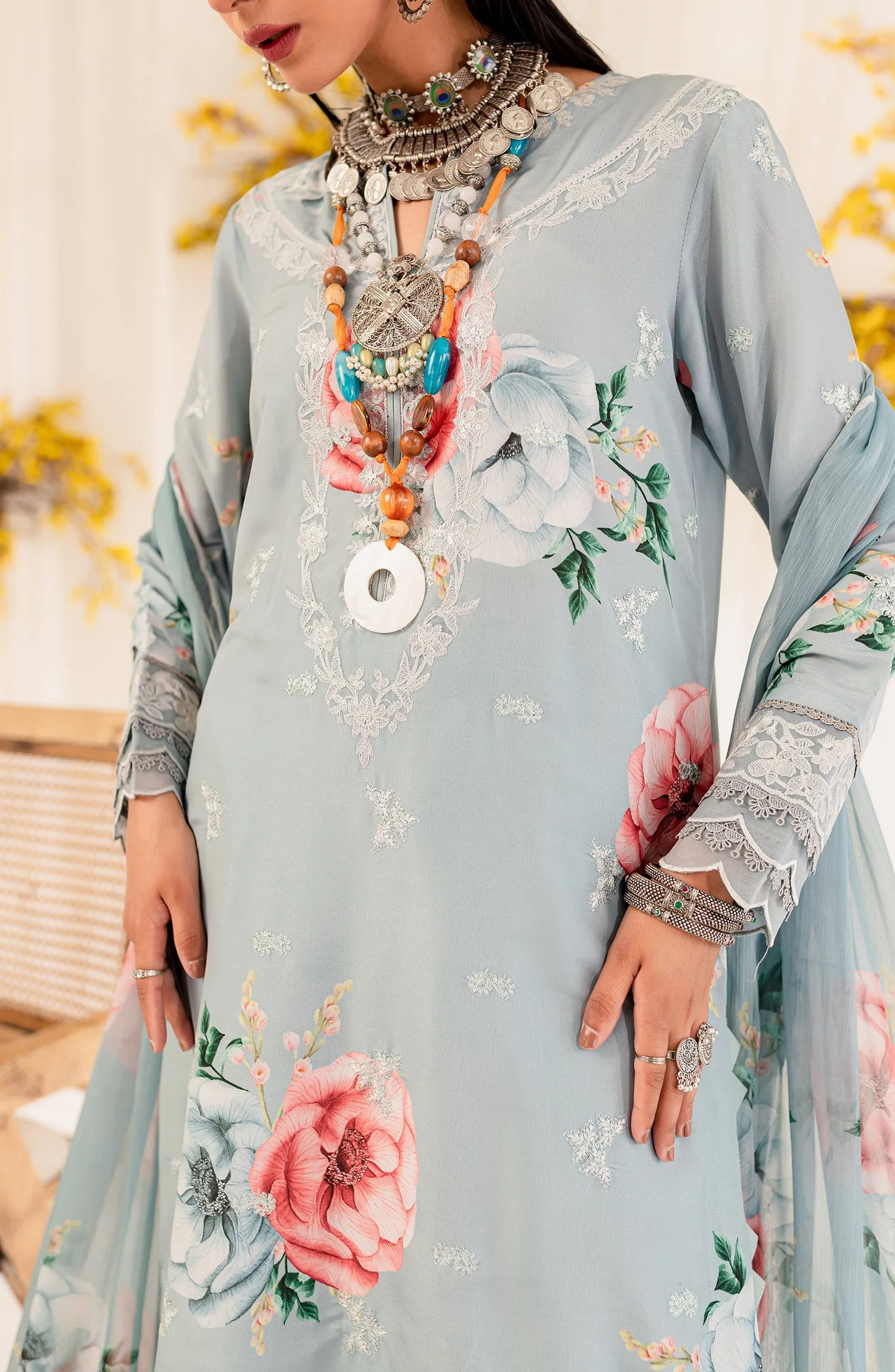 Maryum N Maria Aleena Fusion Prints – Montana (MLFD-161)