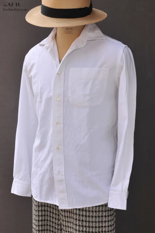 Matty Shirt - Handwoven Oxford - 2,3,4