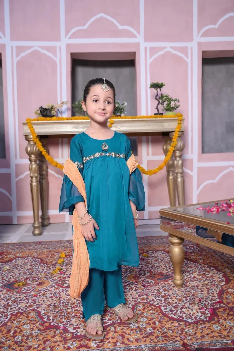 Meray Aangan Main Eid Ki Tayyari by Amna Khadija Kids Eid Collection'2023-MAE-10