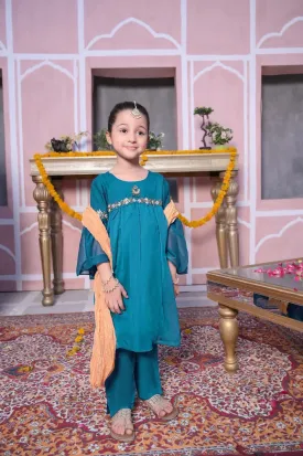 Meray Aangan Main Eid Ki Tayyari by Amna Khadija Kids Eid Collection'2023-MAE-10