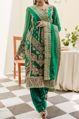 Murat by Freesia Unstitched 3 Piece Premium Chiffon Collection'2023-FFD-0113