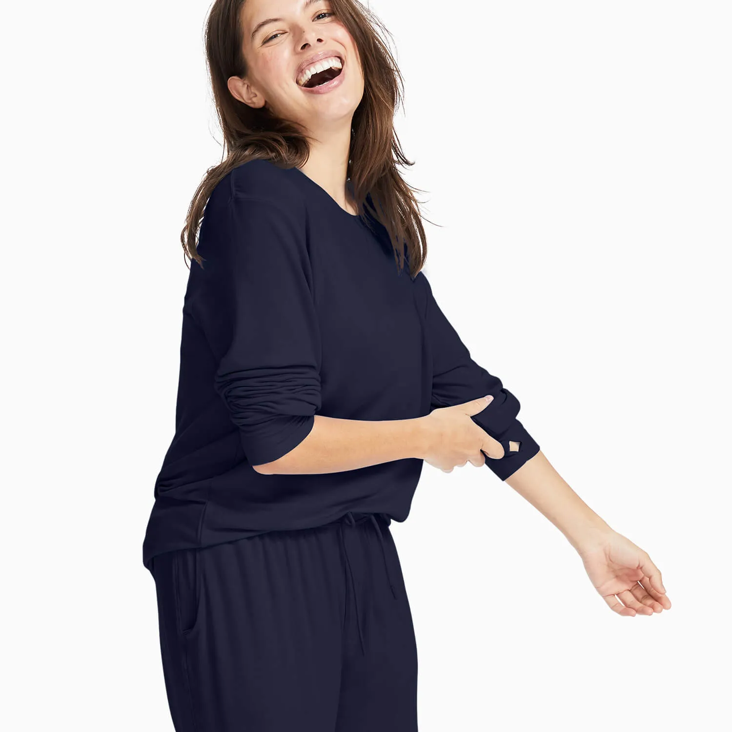 Navy Long-Sleeve JamTee