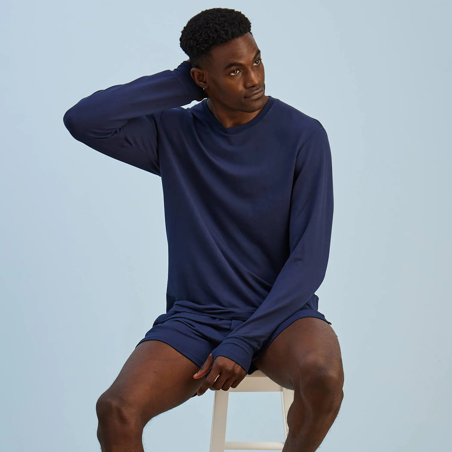 Navy Long-Sleeve JamTee