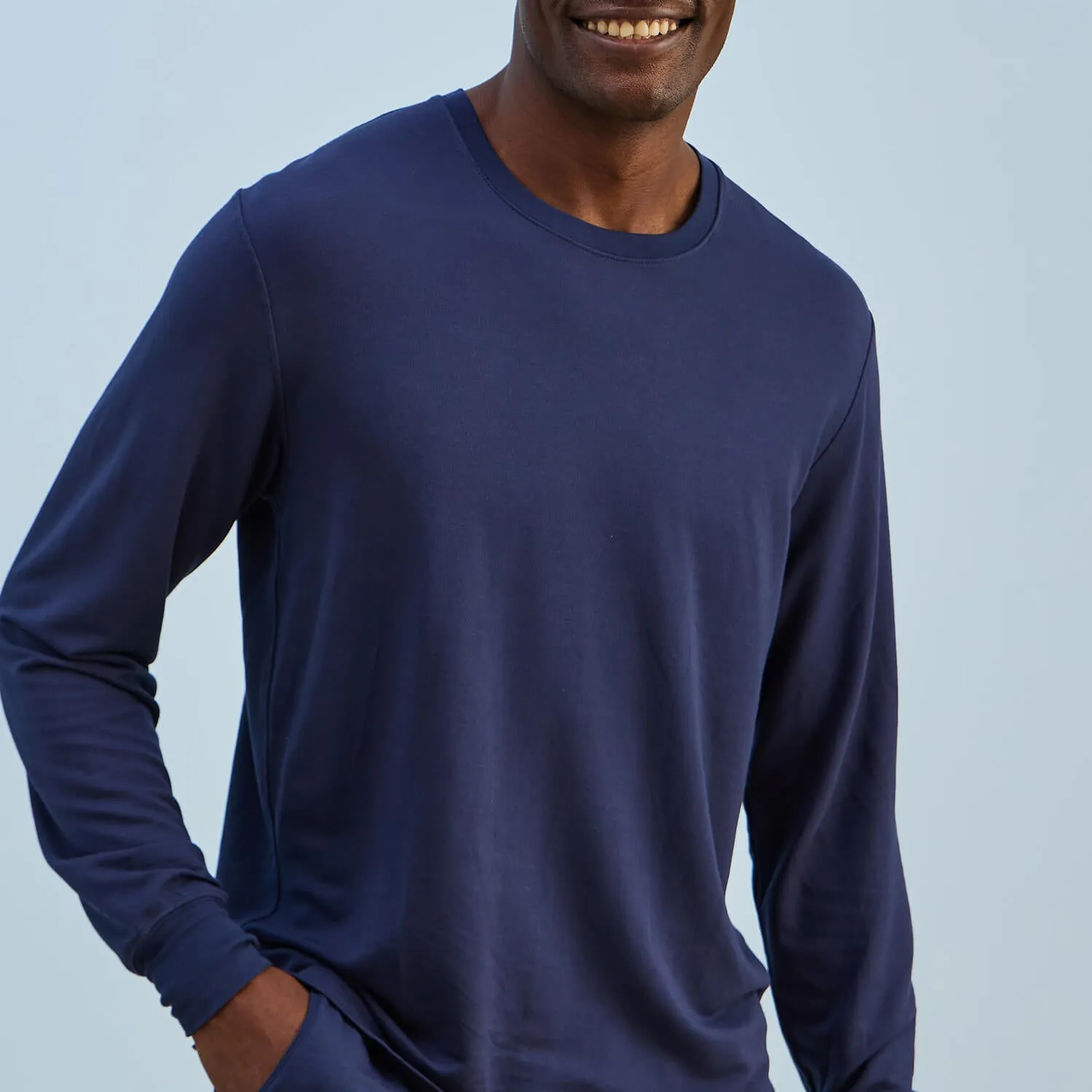 Navy Long-Sleeve JamTee