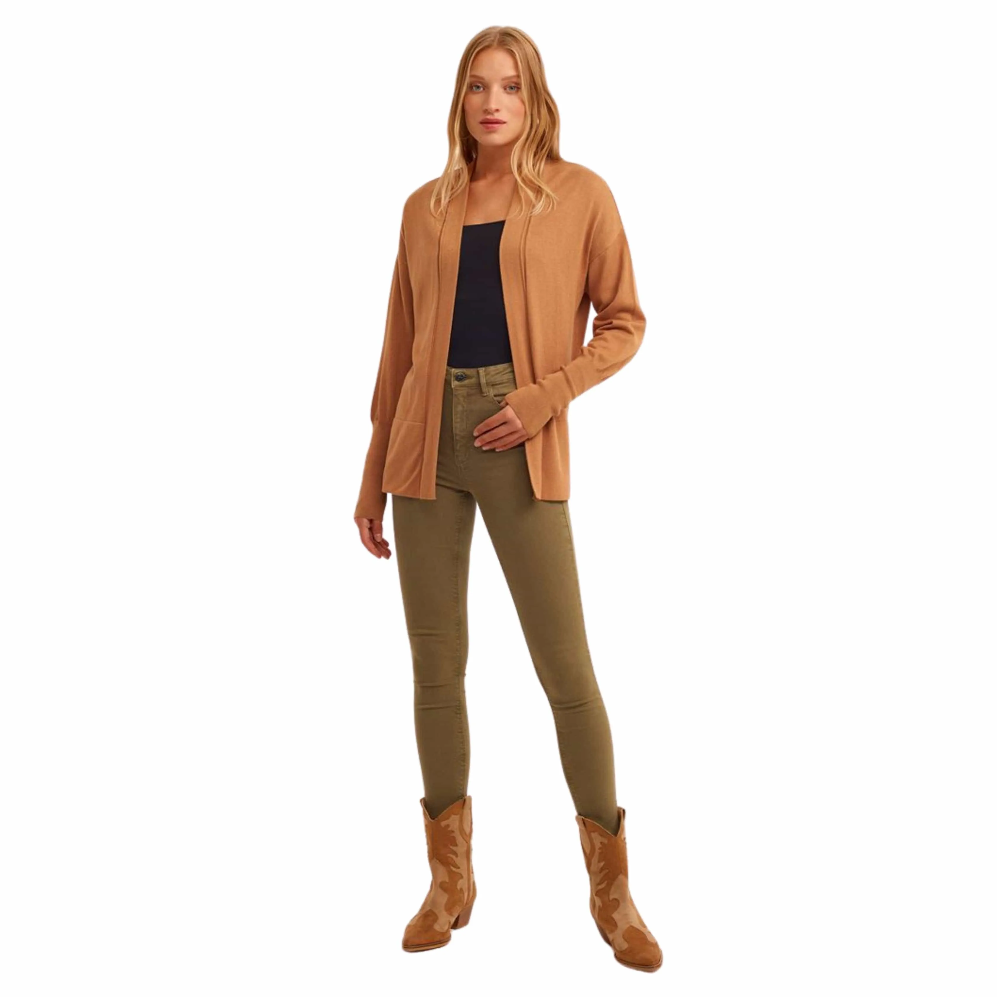 OXXO - Midi Length Knitwear Cardigan