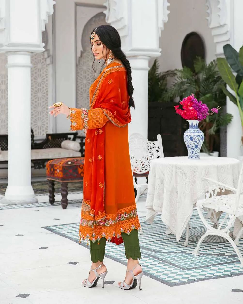 Poshak Luxury Chiffon Collection – D-7