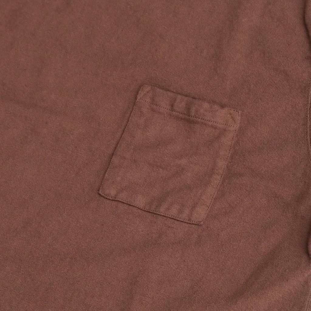 Samurai Jeans SJST-SC03 Organic Cotton Pocket Tee (Chestnut)