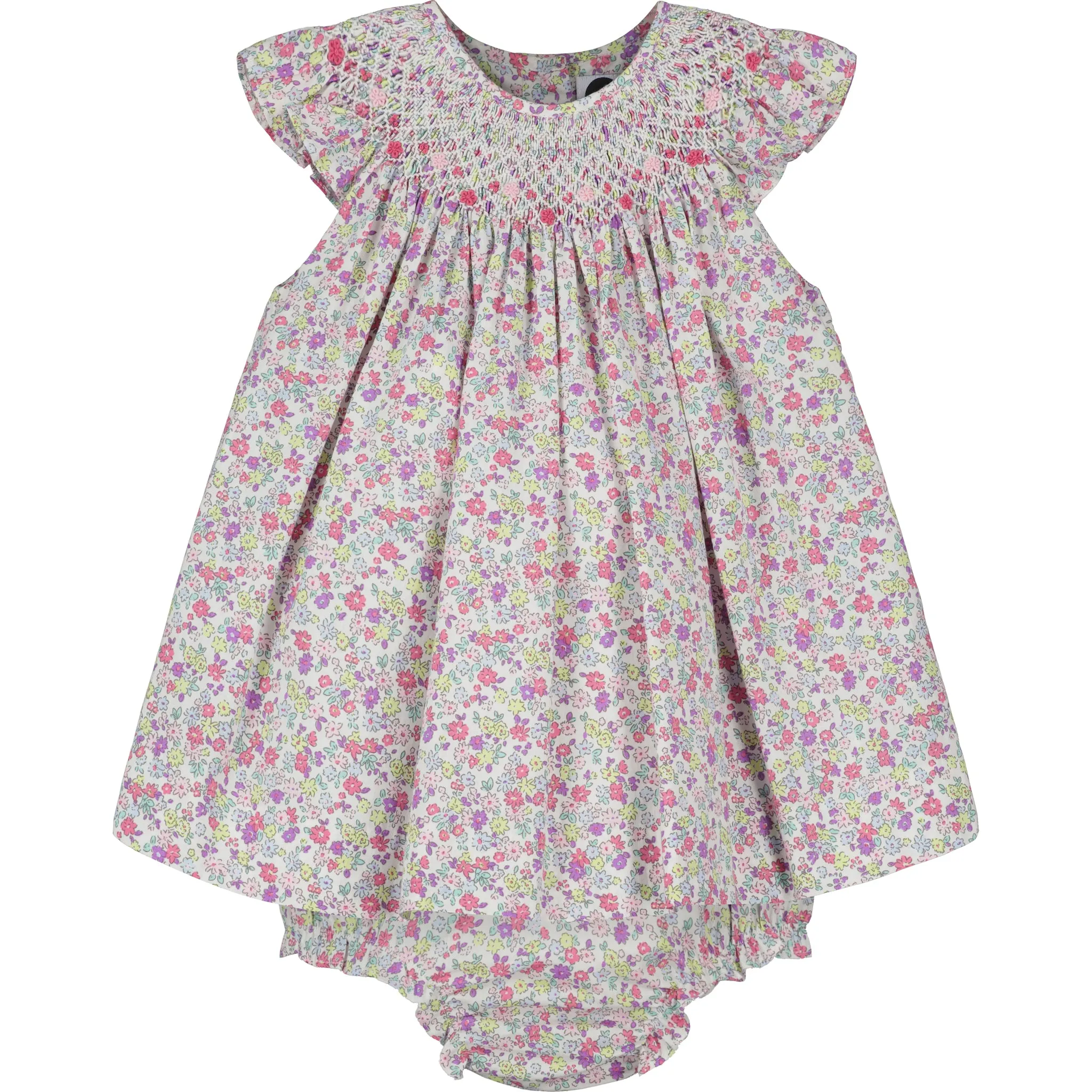 Smocked Baby Dress - Carmelita