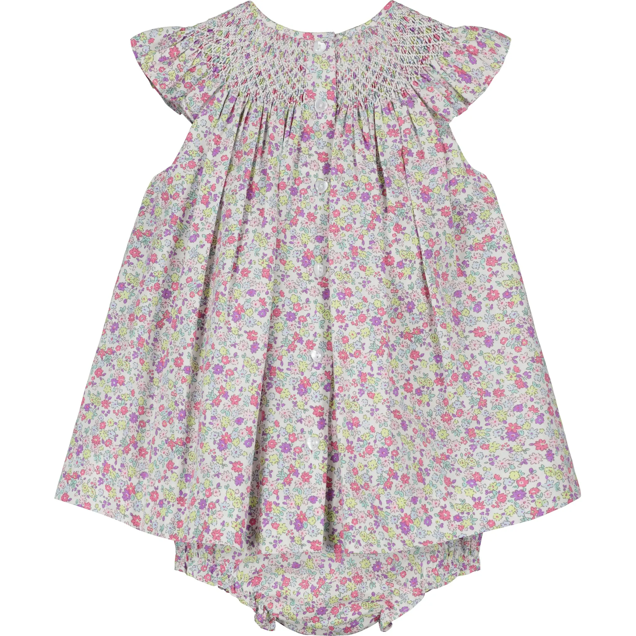 Smocked Baby Dress - Carmelita
