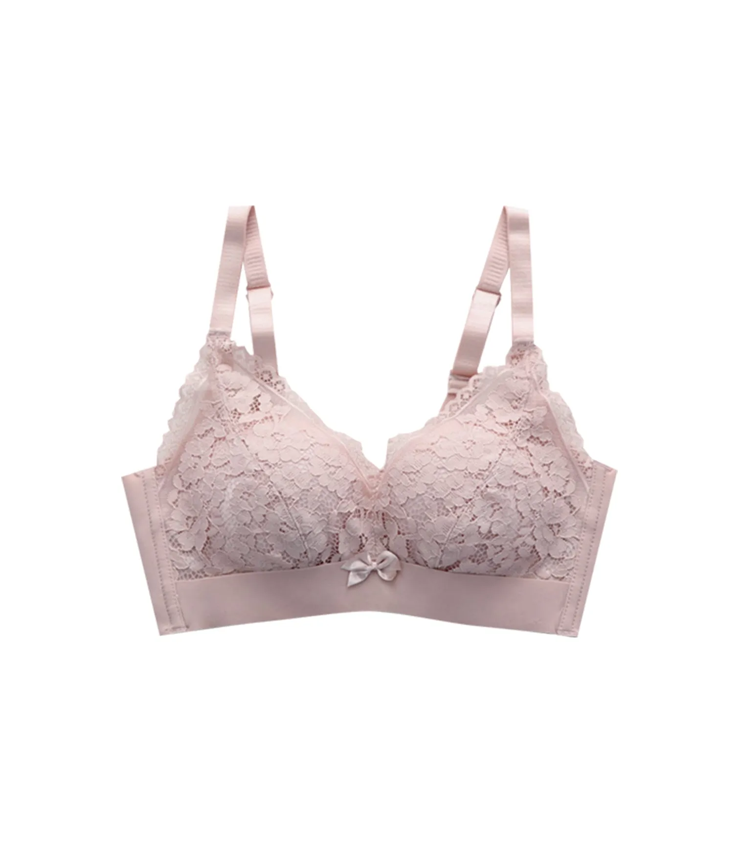 SOFT & SKIN - Friendly Wireless Bra - Without Undies Pink