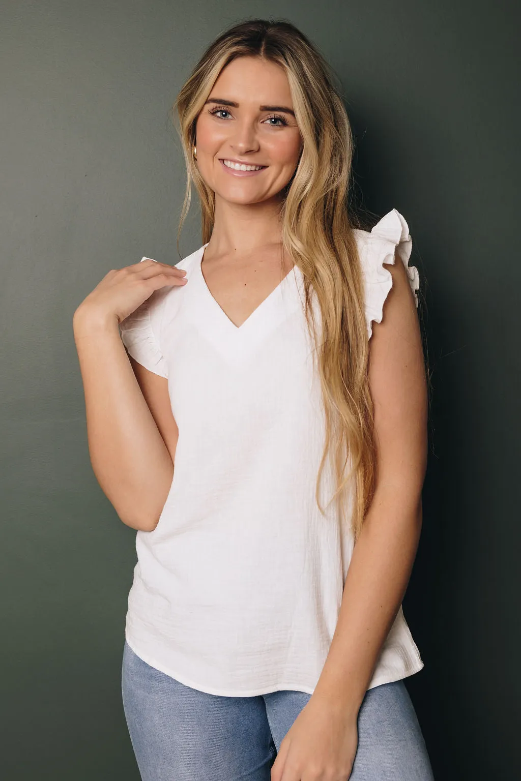 Stassi Ruffled Top