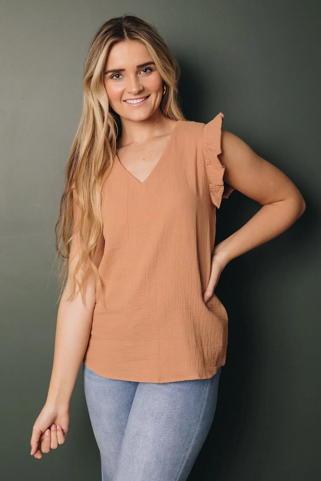 Stassi Ruffled Top