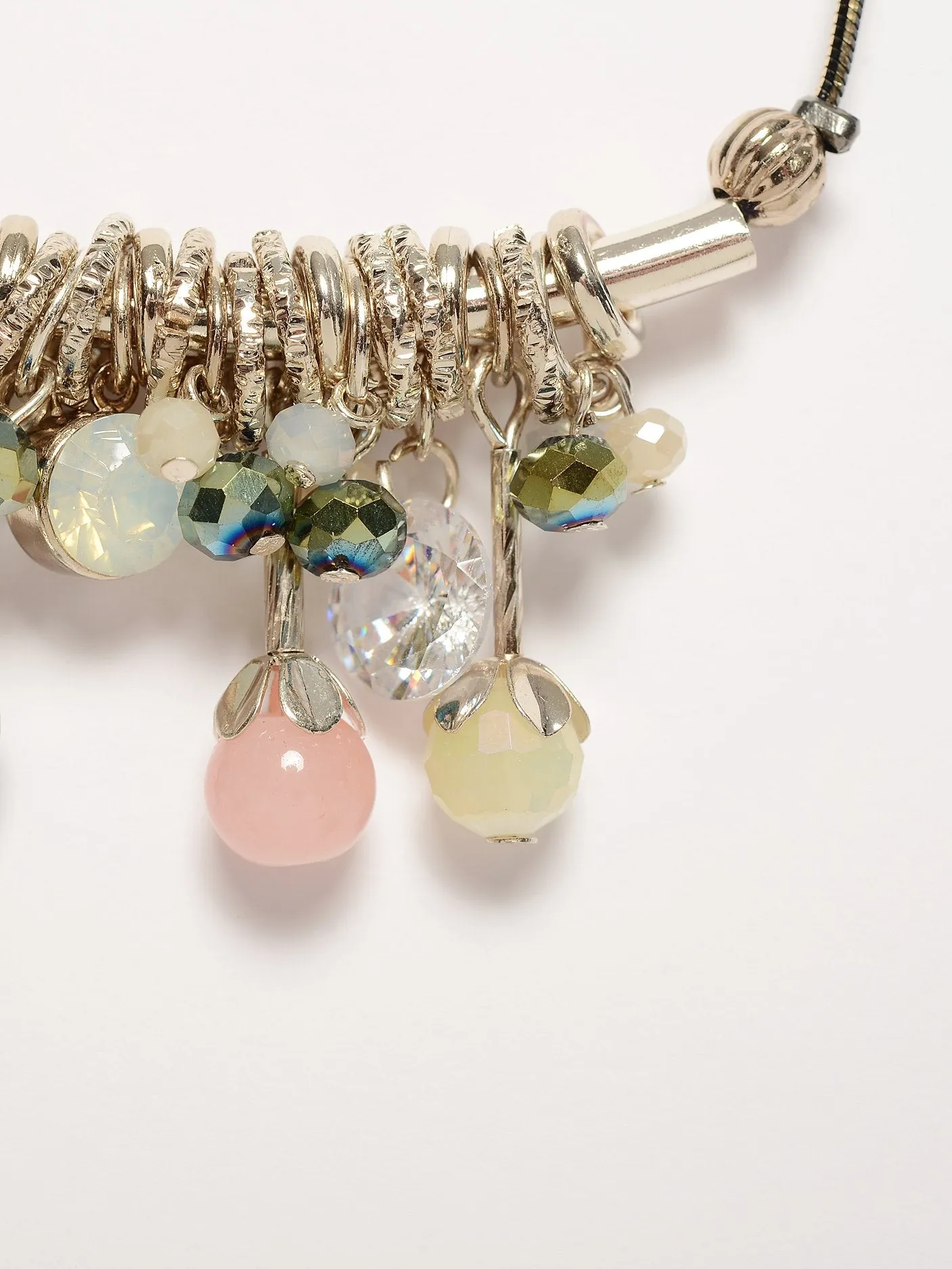 Stone Bunched Necklace