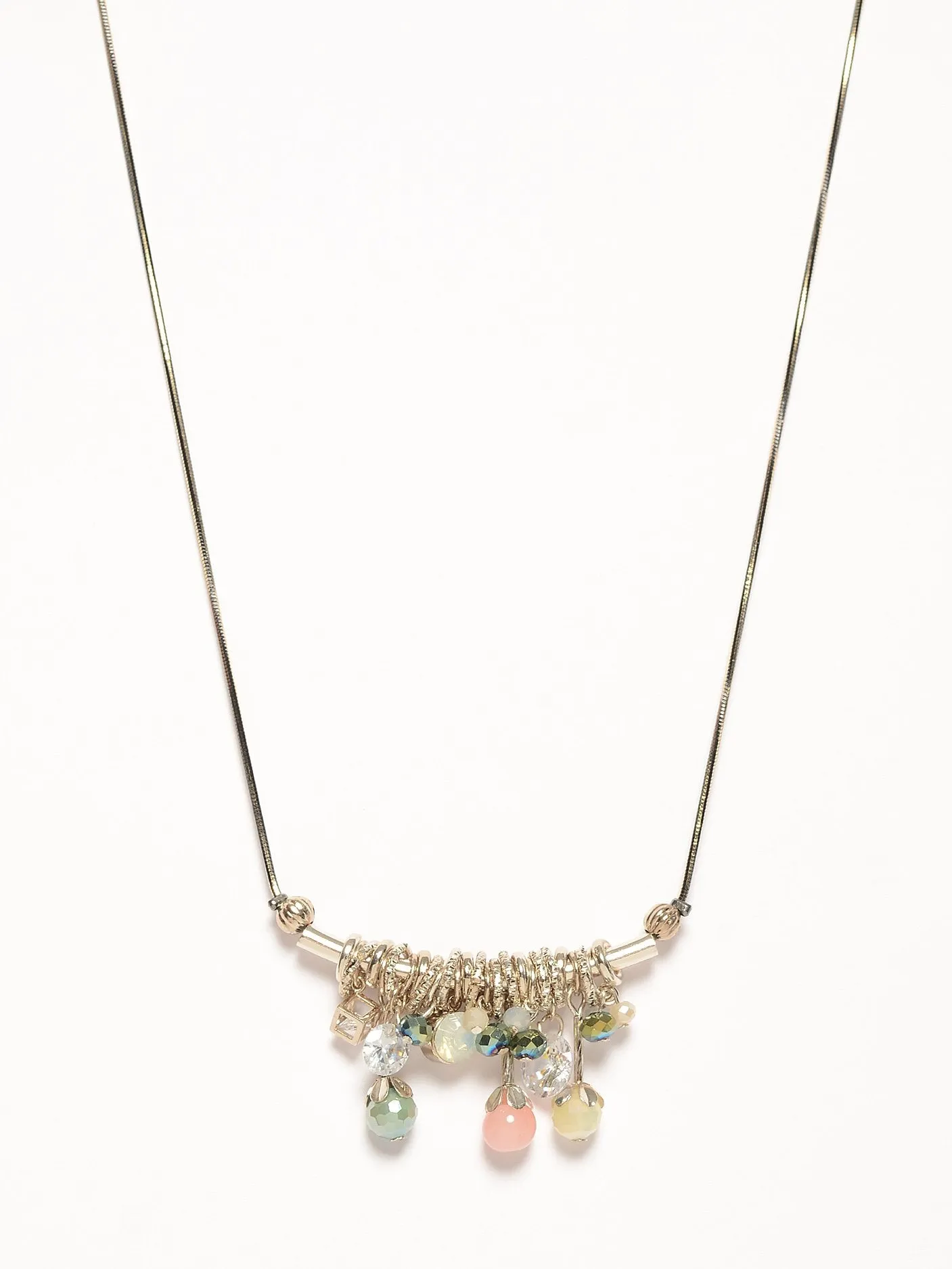 Stone Bunched Necklace